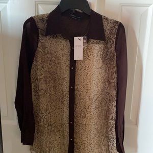 Bcbg dressy top brand new